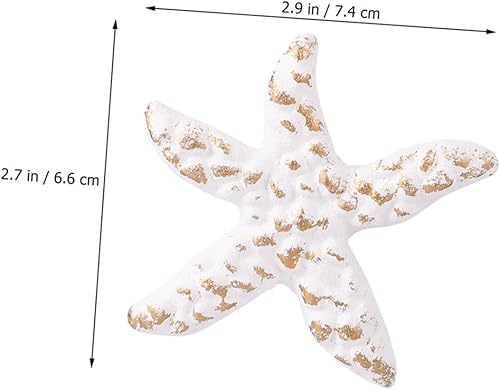 Miniatura 2 de BESPORTBLE 2 pomos náuticos de estrellas para armario, cajón, tiradores de armario, pomos de armario, playa, playa, playa, decoración del hogar