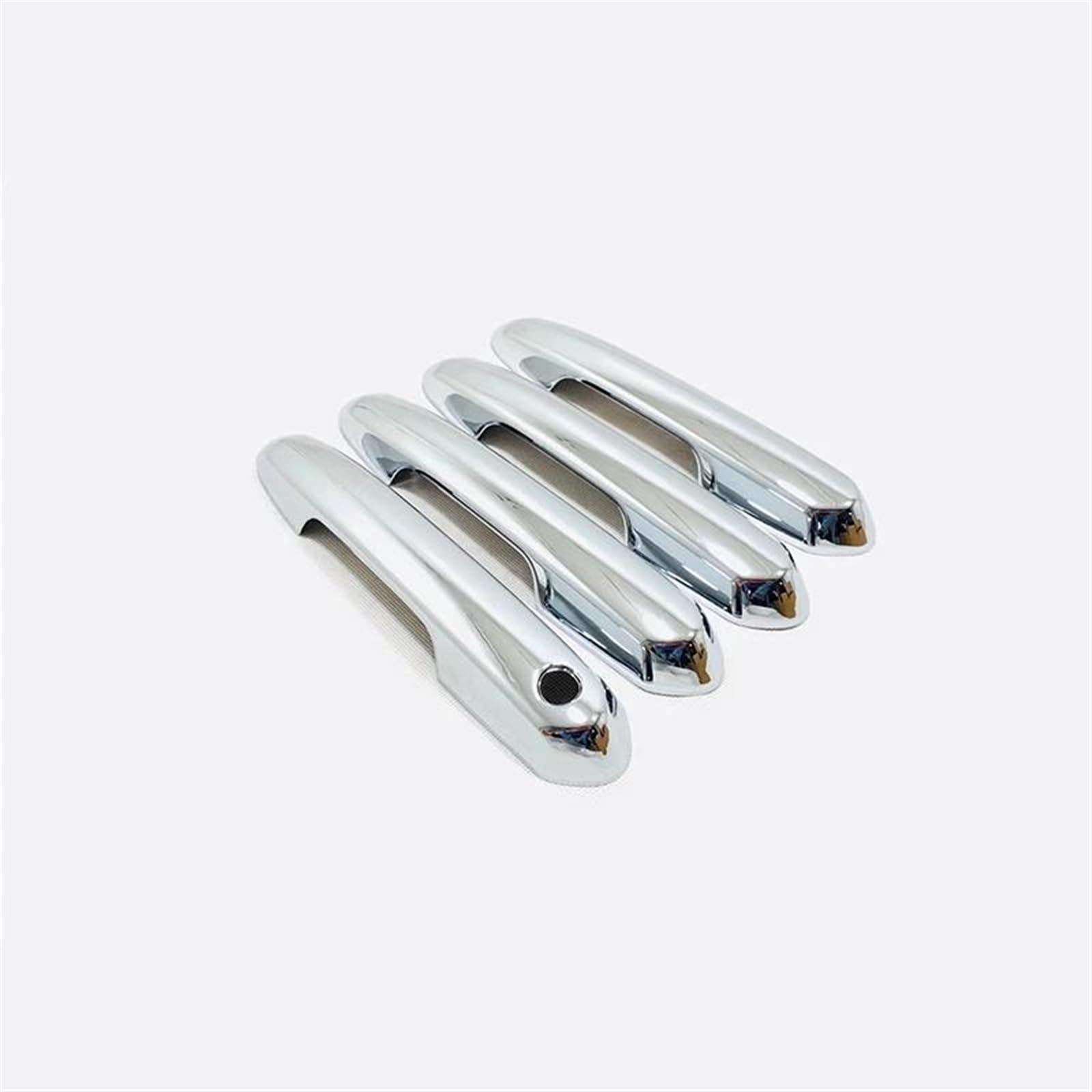 SLIMES Car Exterior Door Handles Cover Handle Decorative Sticker for Toyota RAV4 XA50 2019-2022 Protection(Chrome)