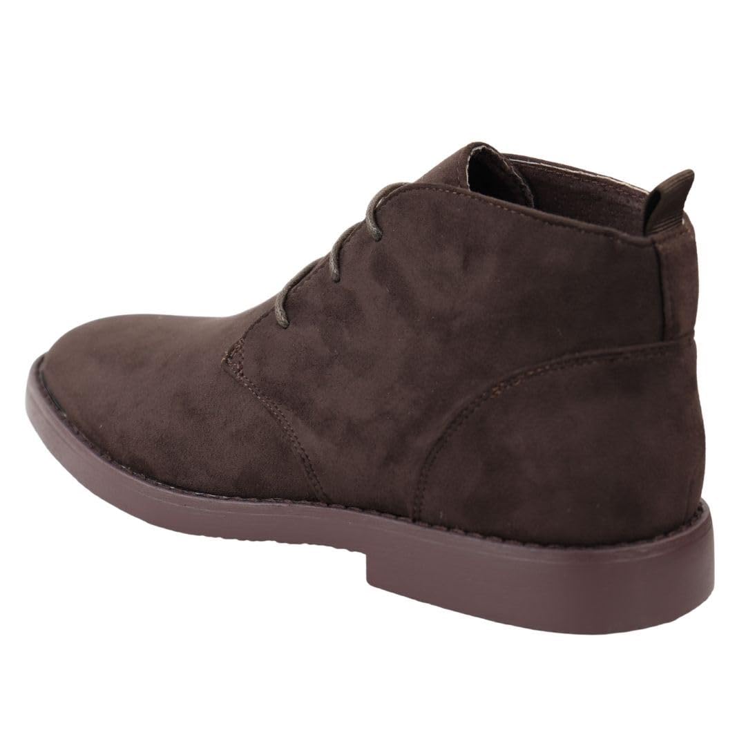 TruClothingMens's Chukka Desert Ankle Boots Lace Up Suede Shoes