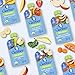 Gerber Stage 2 Baby Food, Organic Pear Spinach Puree Pouch, 2 Servings of Fruit and Veggie, No Added Sweetener, No Artificial Colors or Flavors, 12-Pack