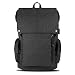 ibagbar Water Resistant Laptop Backpack with USB Charging Port Fits up to 15.6-Inch Laptop and Notebook Black