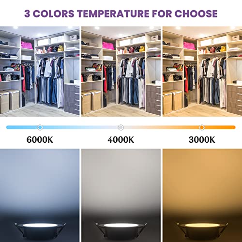 Faretti LED da Incasso 6W X 3, 450LM Faretti da