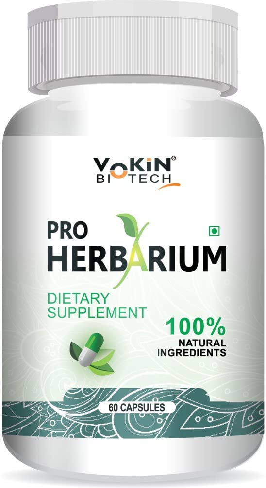 Vokin Biotech Pro Herbarium Protects Liver, Heart, Lungs, Stomach & Skin from Parasites (60 Capsules) (B09ZKST611) Amazon Price History, Amazon Price Tracker