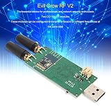 BONKZEBU Adapter Płyty Modułu Evil Crow RF V2 CC1101, NRF24L01, 2,4 GHz, Pasma Częstotliwości 300 MHz 348 MHz, 387 464MHz, 779 928MHz, 5 Ataków, Karty Magazynowe, Karta