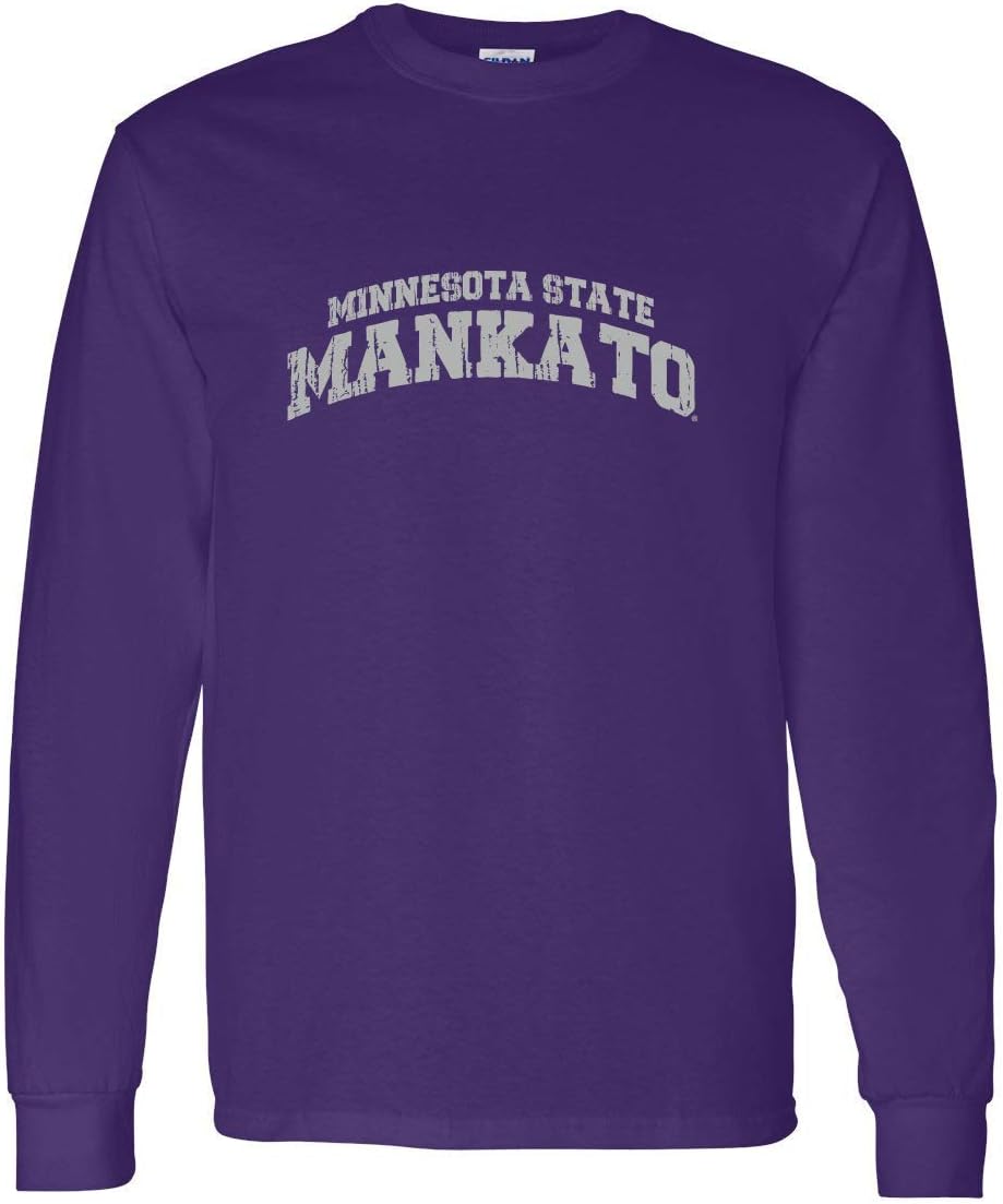 CreateMyTee | Minnesota State Mankato Vintage Long Sleeve T-Shirt |