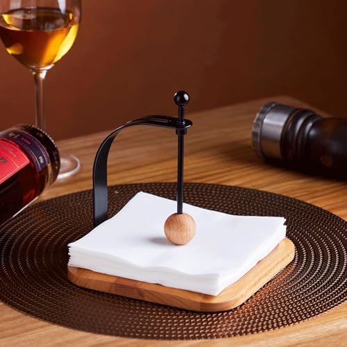 Napkin Holders for Paper Napkins Metal Napkin Holder for Table Stylish Cocktail Napkin Holder Decor Napkins Holders Flat Napkin Holder for Kitchen Dining Dining Table Centerpiece Decor2
