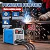 ARC Stick Welder 110V,Super Mini Portable Welding Machine 200a,Small Welders,IGBT Inverter Welder Machine 110v with Synergic Control,Hot Start,Arc Force,Anti-Stick, LED Display(Blue) #2