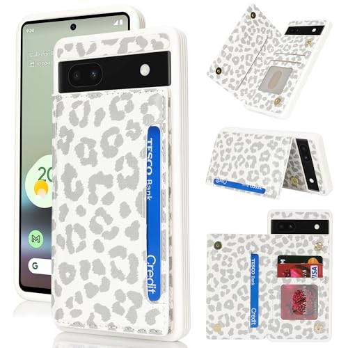 Étui portefeuille pour Google Pixel 6a idéal pour voyager léger avec vos cartes