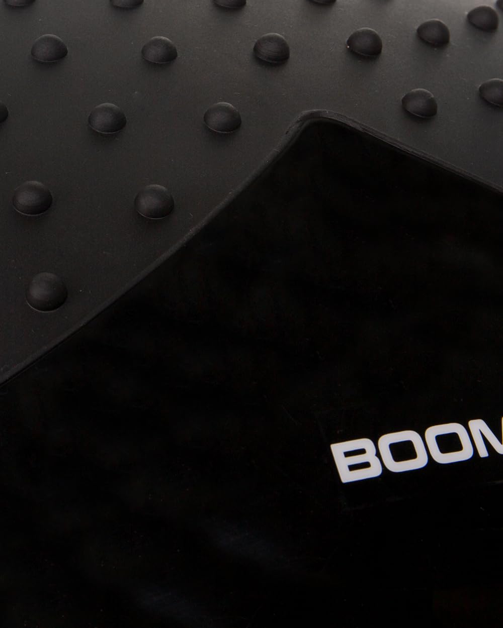 BOOMFIT Balance Station 60 cm Media Pelota de Equilibrio Antideslizante | Incluye bandas de resistencia y bomba de inflado | Cúpula inestable que activa core, glúteos y propiocepción en casa
