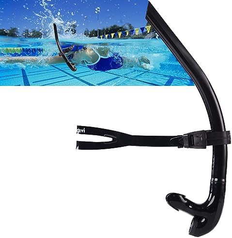 Snorkel de Natacion Frontal,Tubo de natación Central para Piscina...