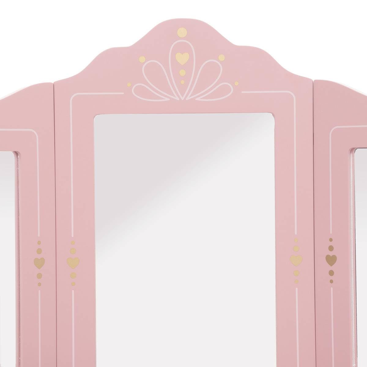 Tocador con Taburete Sissi Rose Atmosphera