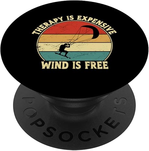 Kitesurfing Kitesurfer Funny Kitesurf PopSockets Standard PopGrip