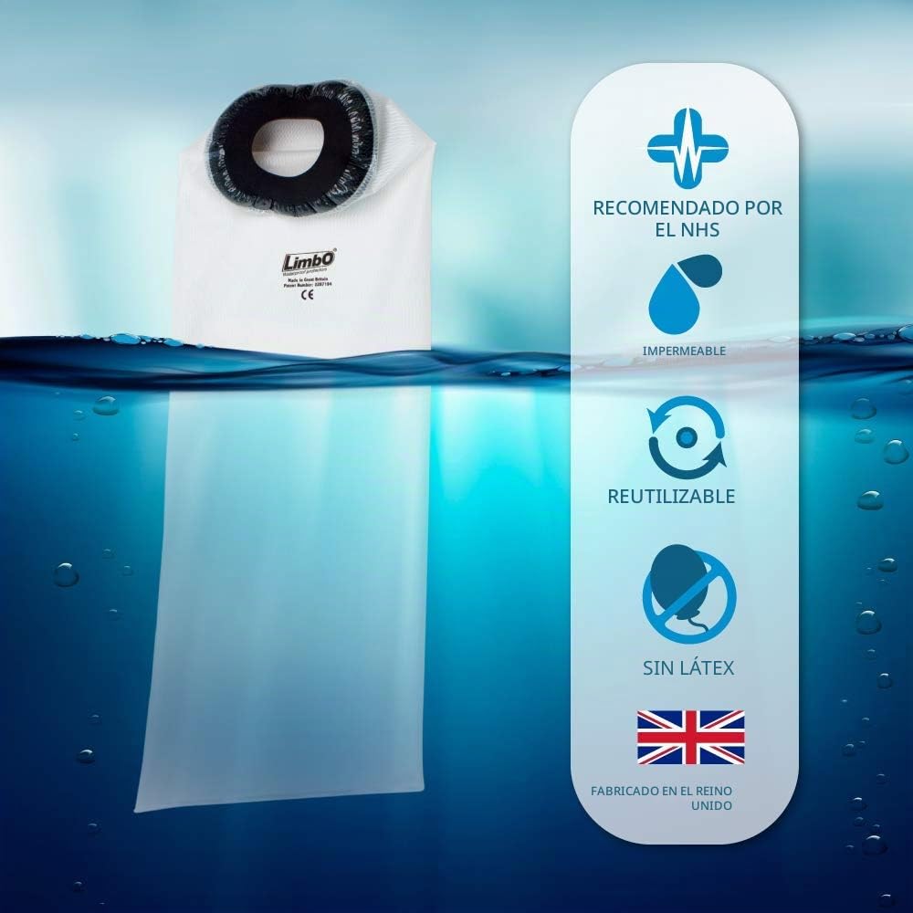 Limbo - Protector de escayola impermeable para media pierna