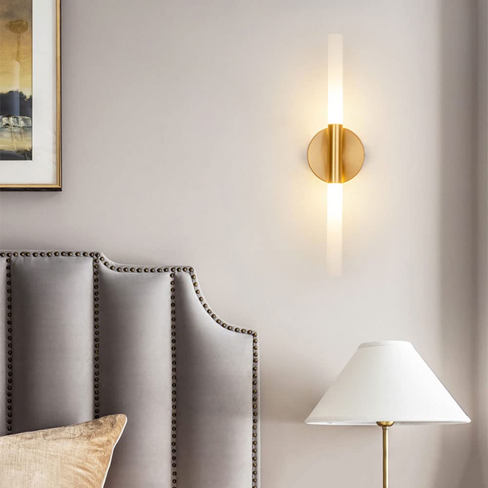 minimalistyczny kinkiet złoty metalowy kinkiet liniowy kinkiet, oprawa oświetlenia próżności G4 kryty nowoczesne lampy ścienne, salon sypialnia dekoracja nocna kinkiety ścienne