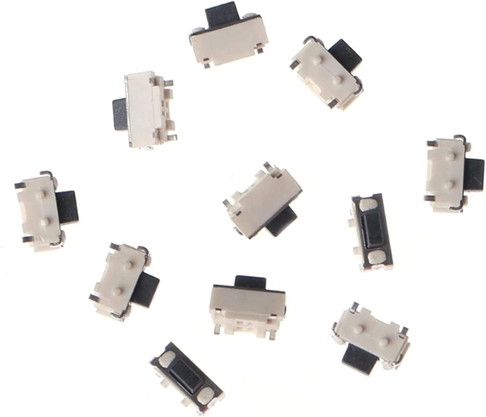 Pulsante Interruttore di Alimentazione 10 Pezzi / 1 Set Pulsante tattile Laterale Micro SMD SMT Interruttore tattile 2x4x3.5mm