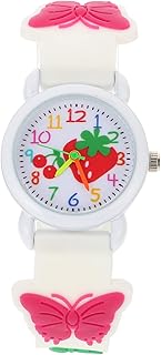 Relógio Infantil Para Meninas Presentes Para Meninas Relógio Infantil Presentes De Morango Presentes Infantis Relógio Infantil Relógio Infantil De Liga