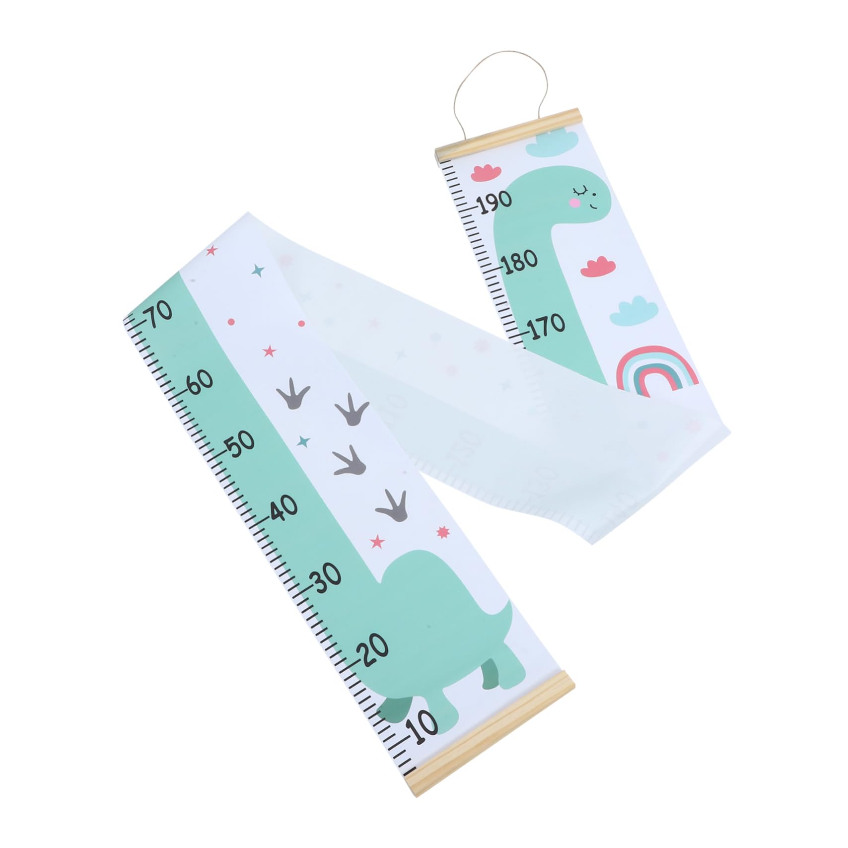 ERINGOGO Boys and Girls's Height Measure Wall Chart Cartoon Animal Growth Chart Safe Material Easy to Install