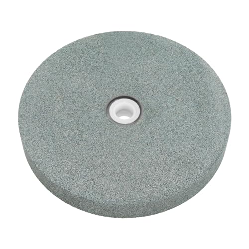 LT Easiyl 150mm Siliziumkarbid Flachschleifscheibe 1/2 Zoll Spindel Körnung 80 Tischschleifscheibe zum Schleifen und Schärfen von Hartlegierungswerkzeugen, Nichtmetallischem Material