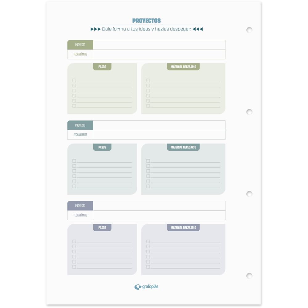 Grafoplas Ordner mit 4 Ringen, A4, mit Nachfüllpackung, Trennblättern, Planner, Aufkleber und transparentem Umschlag, Lavendel, Polyfoam Unequal Pop Up Design, robust und ultraleicht, Öffnung 360