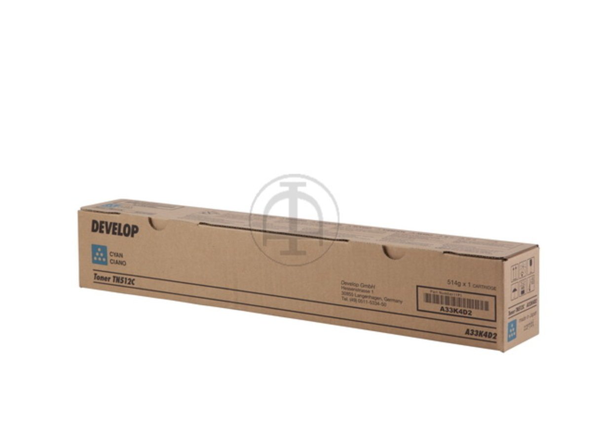 Develop Ineo Plus 454 e toner TN-512 Y jaune original pour rapports d'activité - 4