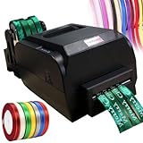 【Prend en charge quatre rangées d'impression simultanée】 Cette imprimante à transfert thermique a une résolution de 200 dpi et une vitesse d'impression de 105 mm/s. Il prend en charge l'impression sur divers matériaux et peut imprimer jusqu'à quatre rangées de rubans simultanément.