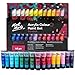 Mont Marte Acrylic Paint Set 48 Colours 36ml, Suitable for Canvas, Wood, MDF, Leather, Air-dried Clay, Plaster, Cardboard, Paper and Crafts