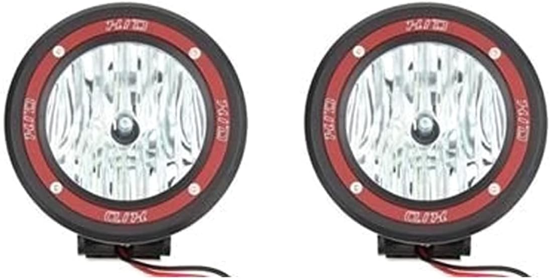 KATUR 4" Build-in Xenon 55W H3 Driving Work Lamp Spot Beam Light 6000K 4x4 Off-Road Rally Round Fog Light Lamp - Fits Truck SUV Jeep ATV -1pcs