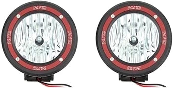 KATUR 4" Build-in Xenon 55W H3 Driving Work Lamp Spot Beam Light 6000K 4x4 Off-Road Rally Round Fog Light Lamp - Fits Truck SUV Jeep ATV -1pcs