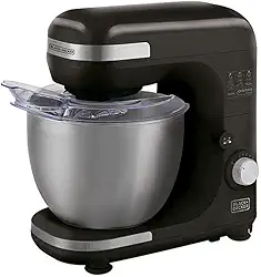 BLACK+DECKER Batedeira Planetária Orbitale, 8 velocidades, 5 Litros, Batedor em Inox, Potência 750W, Modelo PLAN2000PB2, 220V