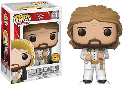 Funko Pop! WWE Million Dollar Man Ted Diabase Chase Variant Vinyl Figure (Bundled with Pop Box Protector CASE)