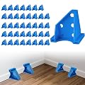 40PCS Flooring Spacers, 2 in 1 Laminate Flooring Spacers with 1/2" & 1/4" Gaps, Installation Spacers for Vinyl Plank, LVP, Laminate Wood, Engineered Hardwood, Bamboo, Tile Flooring