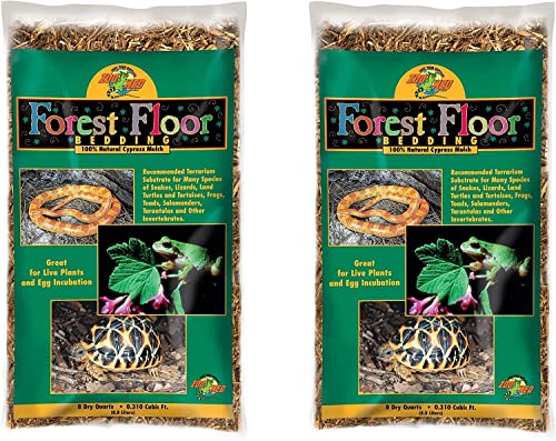 s Bundle with Zoomed Forest Floor (8 Quart) 2 Pack & Includes Attached DBDPet Pro-Tip Guide