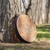 Shaman Drum 10 Inch Handmade Shamanic Drum Hand Drum With Drum Stick Tree of Life Sound Healing Tool For Spiritual Music, Reflection Meditation(Bird) #3