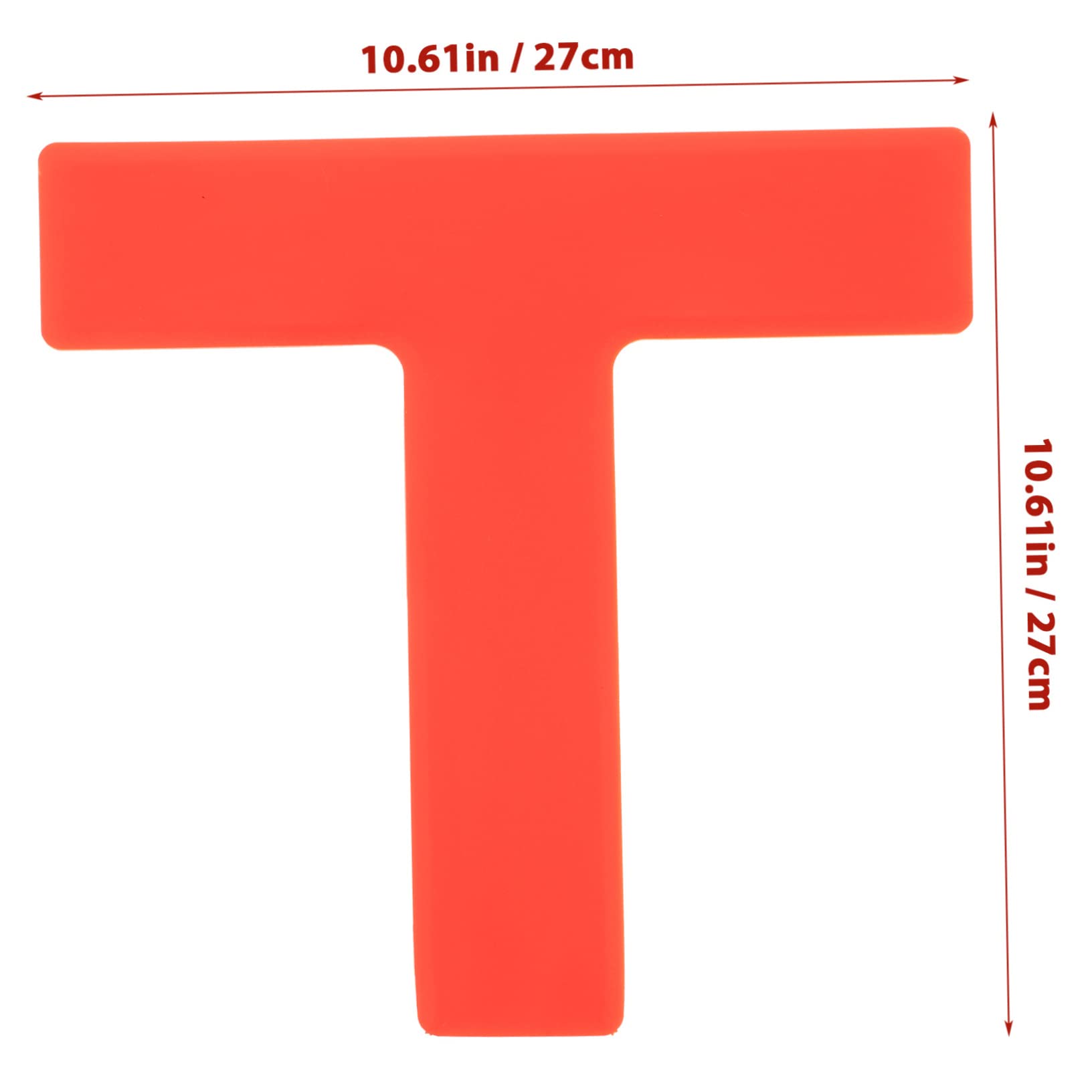 POPETPOP 2pcs Reusable Shaped Landmark Pads Bright Color Sports Spot Markers for Basketball Training Ground Marking for Drills and Practice Sessions