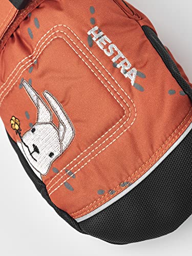 Image of Hestra Baby Zip Long Mitt (Child 1-9yrs) | Waterproof, Insulated Mittens for Toddlers & Kids for Winter & Playing in the Snow