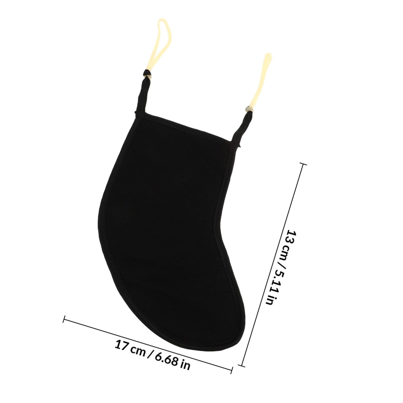 ULTECHNOVO Almohadilla de Barbilla Diseño Ligero y Compacto Negra para Violín Varios estilos y Obsequio de Cumpleaños Transpirable y Absorbente de Sudor Varios estilos Adecuado para Práctica Diaria