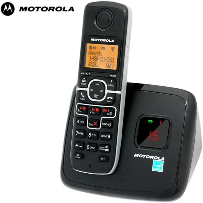Motorola DECT 6.0 Enhanced Cordless Phone with Digital Answering System L701
