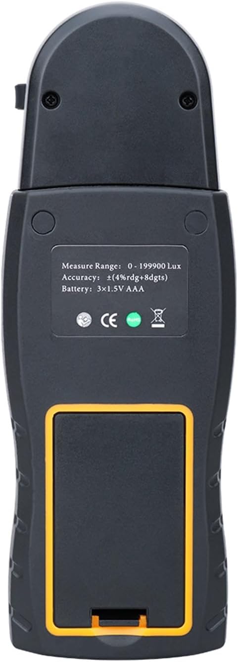 Photographic Light Meters Digital Luxmeter Lux/FC Meter Light Meter for Photography Luminometer Photometer Hand-held Spectrometer 200000Lux for Plants Aquarium Light Tester