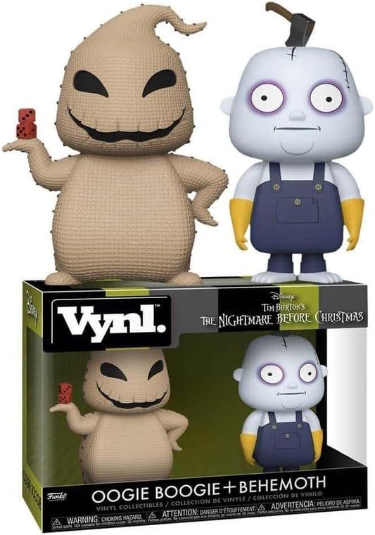 Funko Vynl: Nightmare Before Christmas - Oogie Boogie and Behemoth Collectible Figure, Multicolor