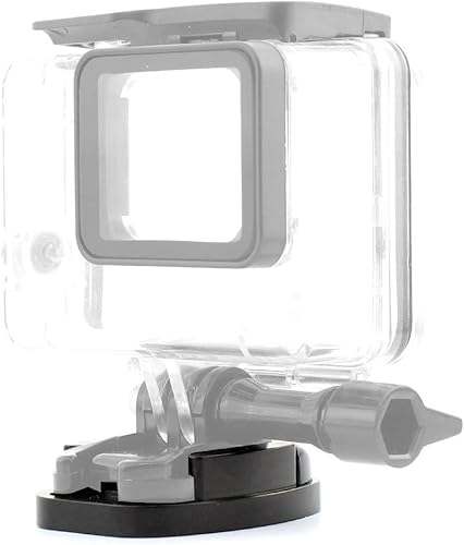 Miniatura 3 de FEICHAO Soporte de trípode de liberación rápida CNC de aluminio con interfaz base de hebilla de adaptador de 14 compatible con Hero 8 7 6 5 4 3 y