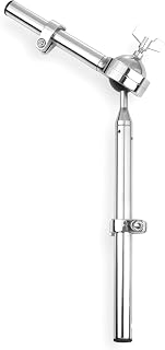 Gibraltar 7/8" Diameter Ball Tom Arm Holder, Pearl Style Mount with 360 Degree Positioning Ball Joint Two Memory Locks, Compatible with Modern & Vintage Drum Brackets (SC-BA78)