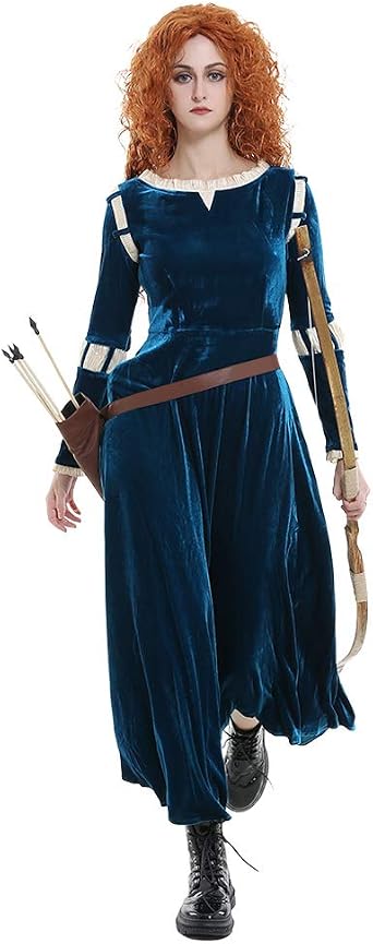 miccostumes Women's Princess Brave Adult Cosplay Costume with Quiver