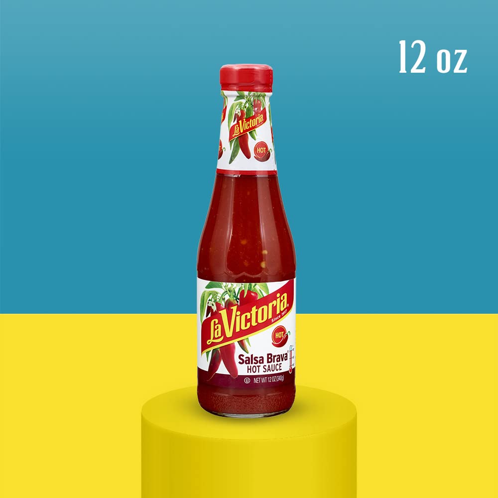 La Victoria Salsa Brava Hot Sauce, 12 Ounce (Pack of 6)