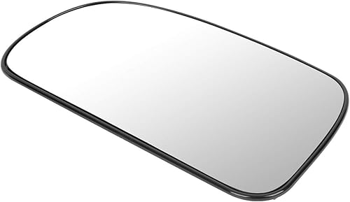 Miniatura 4 de Auto Dynasty 88980570 Lente de cristal de espejo calefactable izquierdo estilo conductor compatible con Chevy Trailblazer Buick Rainier GMC Envoy