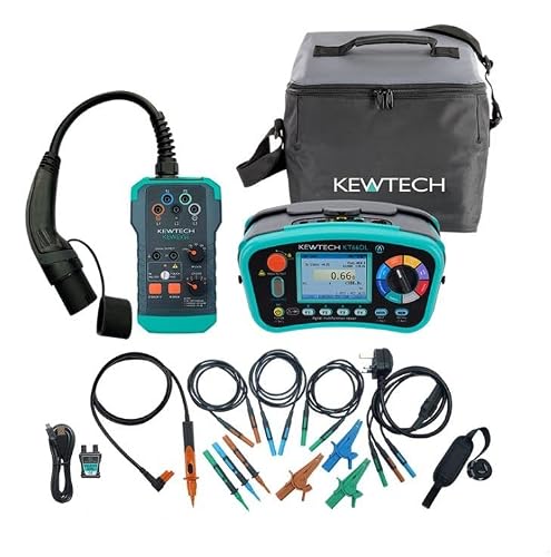 Kewtech KT66EV Multifunction Tester & EV Adapter Kit
