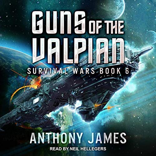 Guns of the Valpian Audiolivro Por Anthony James capa