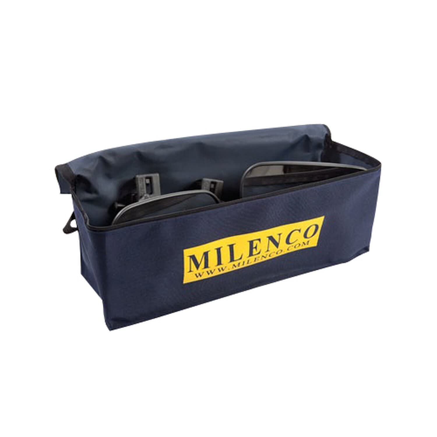 Milenco Universalspiegel Grand Aero Mirror XXL Convex, 2er-Set inkl. Spiegeltasche, Weiß