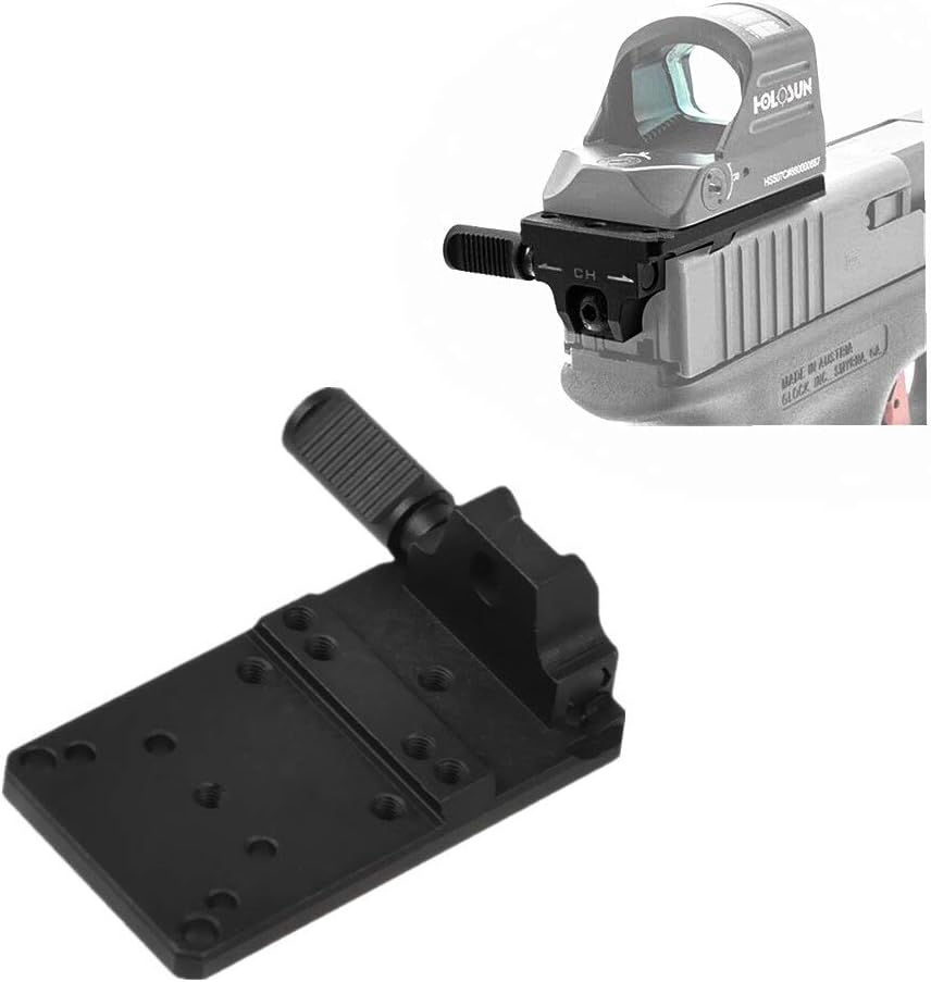 17 19 22 23 Rear Sight Mount Plate Base Mount Fit Universal Red Dot Sight Pistol Accessories