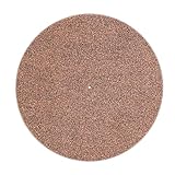 Tapis de plateau : le son est délicat et rond, les hautes et basses fréquences sont étendues et le champ sonore est positionné avec précision, tapis de disque vinyle
