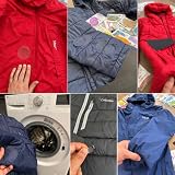 Łatki Naprawcze do Kurtki Puchowej, 11 szt, Wodoodporne, Przezroczysty
